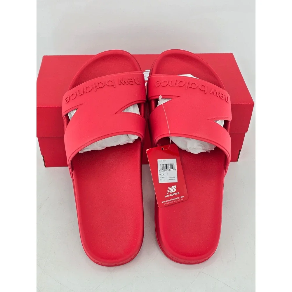 New Balance 200 N Slide Sandals Mens 9 Womens 11 Red SUF20SB1 -New